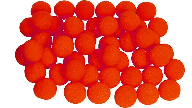 1 inch Regular Sponge Ball (Red) Bag of 50 from Magic