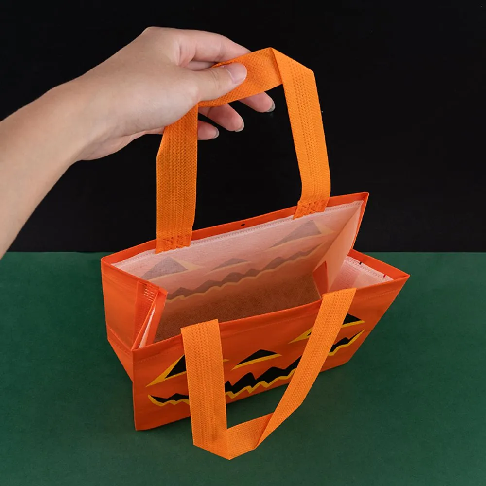 12/30pcs Halloween Tote Bag Non Woven