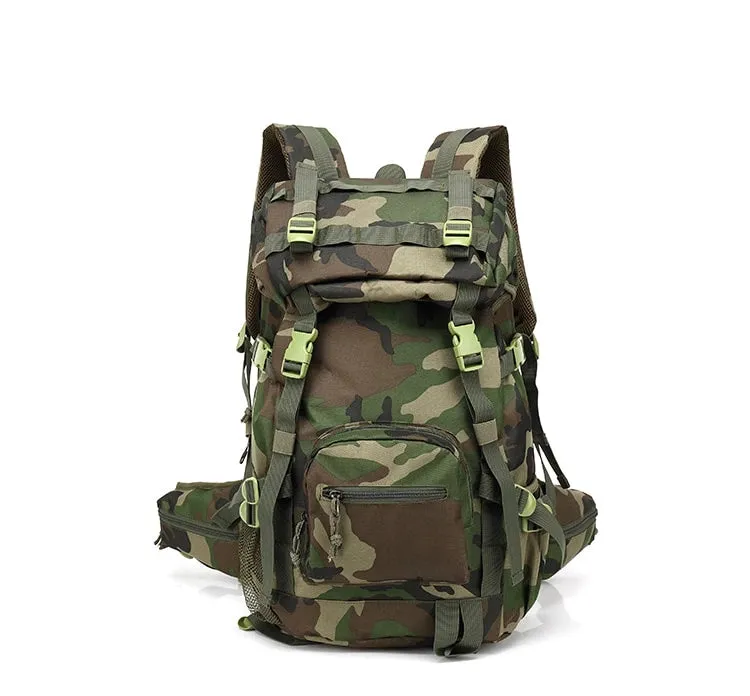 40L Tactical Military Camouflage 600D Backpack