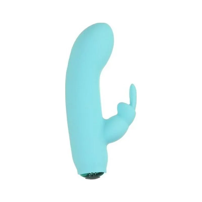 Alices Bunny Rechargeable Bullet w Rabbit Sleeve Teal