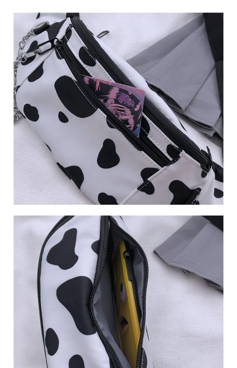 All-Match Graffiti cow rossbody Bag (mixte)- King Stone Brothers and Co™️