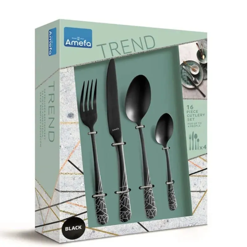 Amefa Austin Frost Cutlery | Set of 16