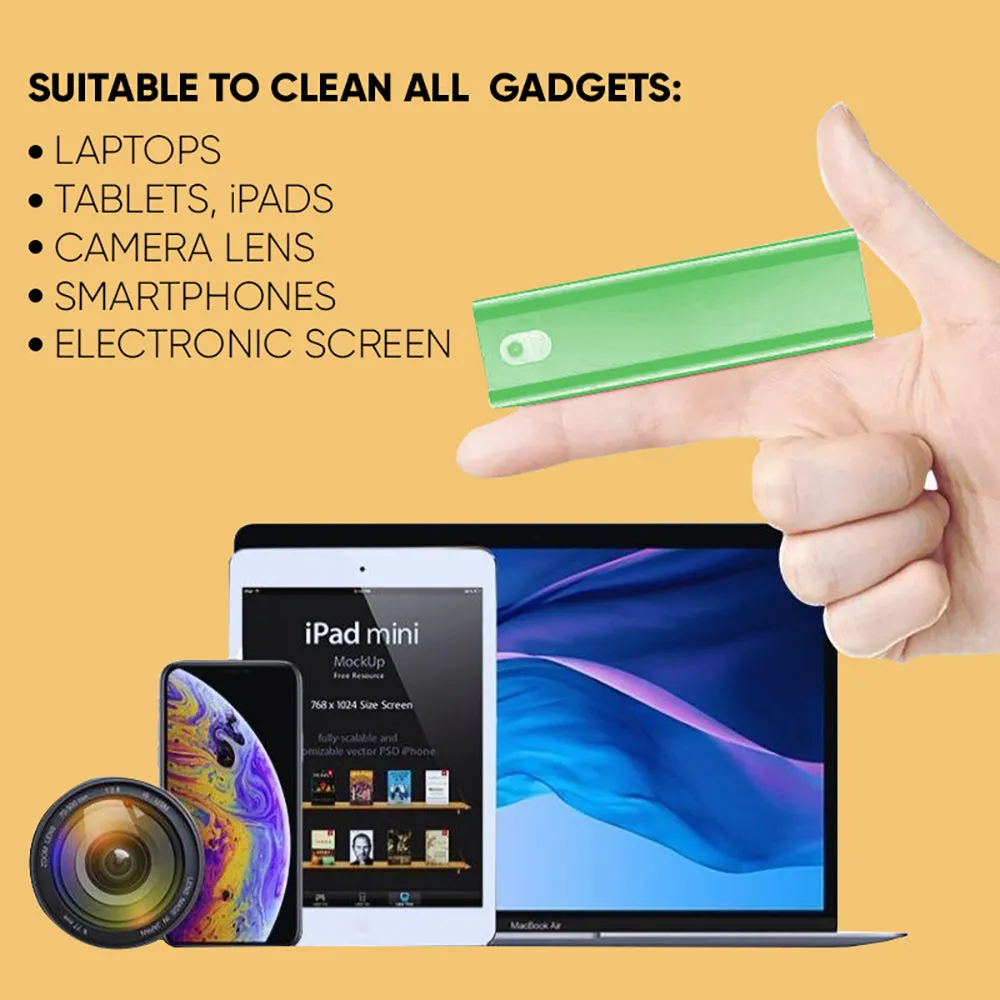 AMZER ALL-IN-ONE Screen Cleaner Microfiber Sponge For Smartphone & Tablet