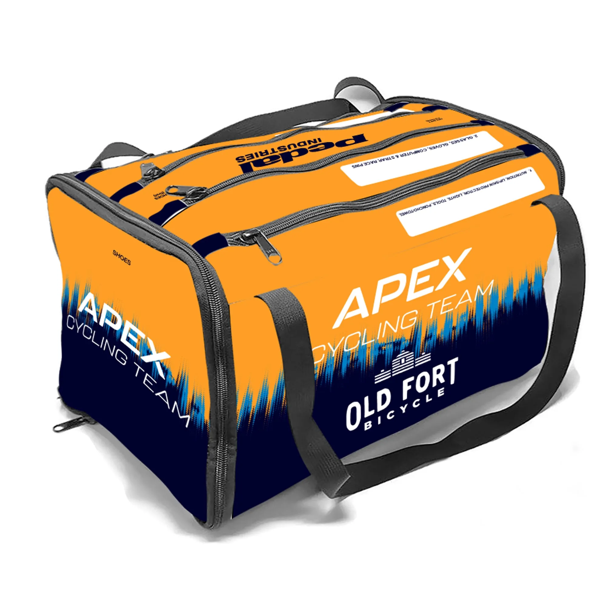 Apex Cycling 2024 CYCLING RACEDAY BAG Bundle TEAM