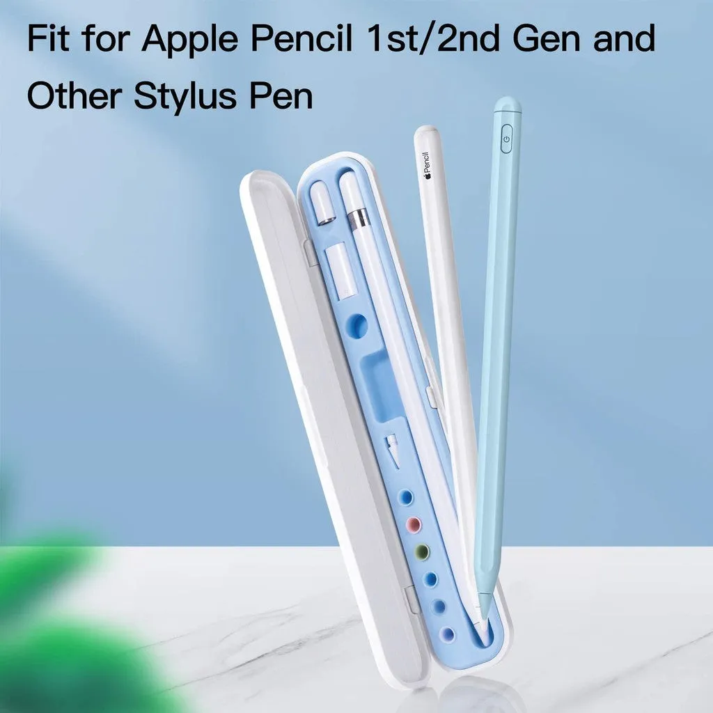 Apple Pencil 2nd Gen and 1st Generation Carrying Case| Storage Box for Apple Pencil | Dark Blue