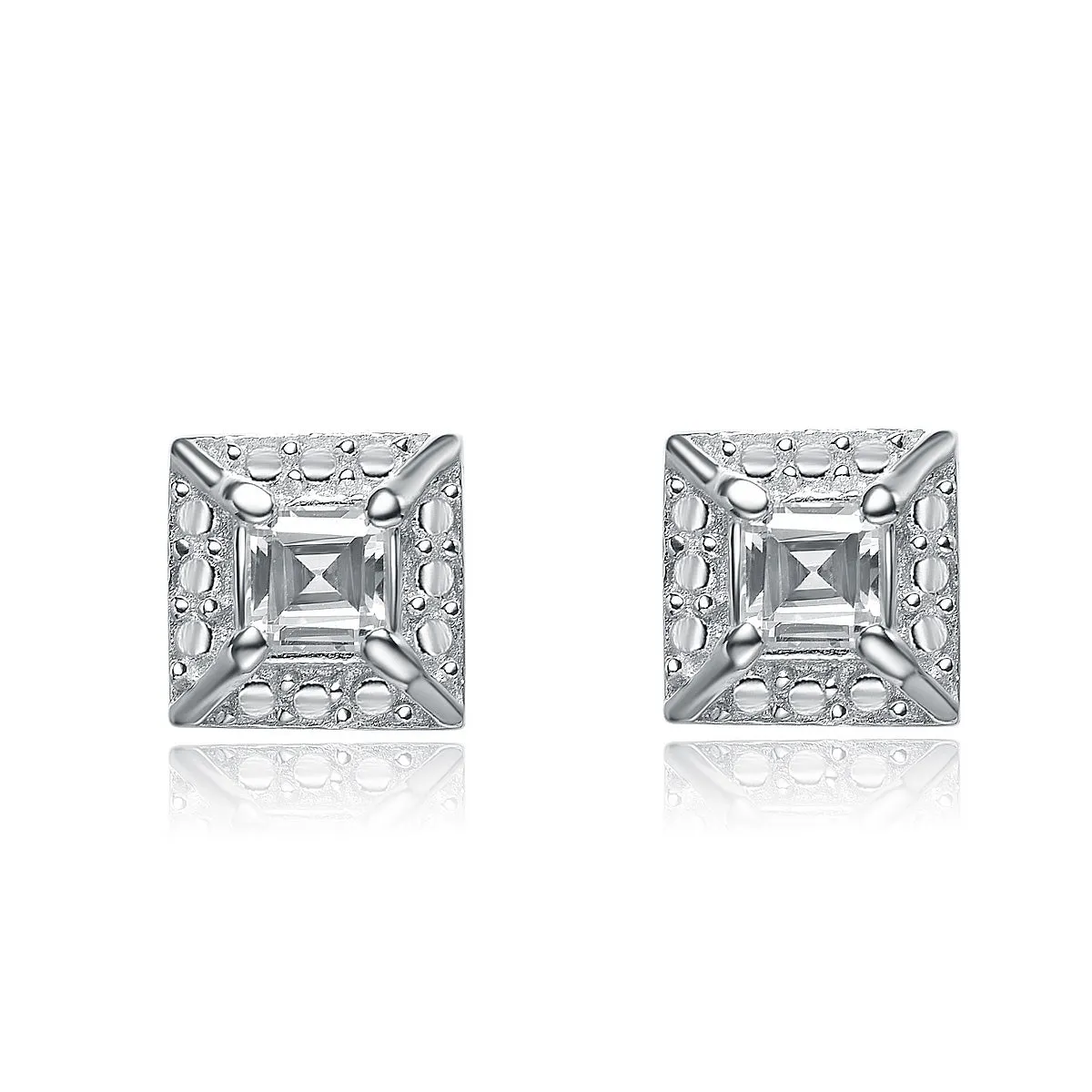 Aurélie Square Shape Vintage Earrings