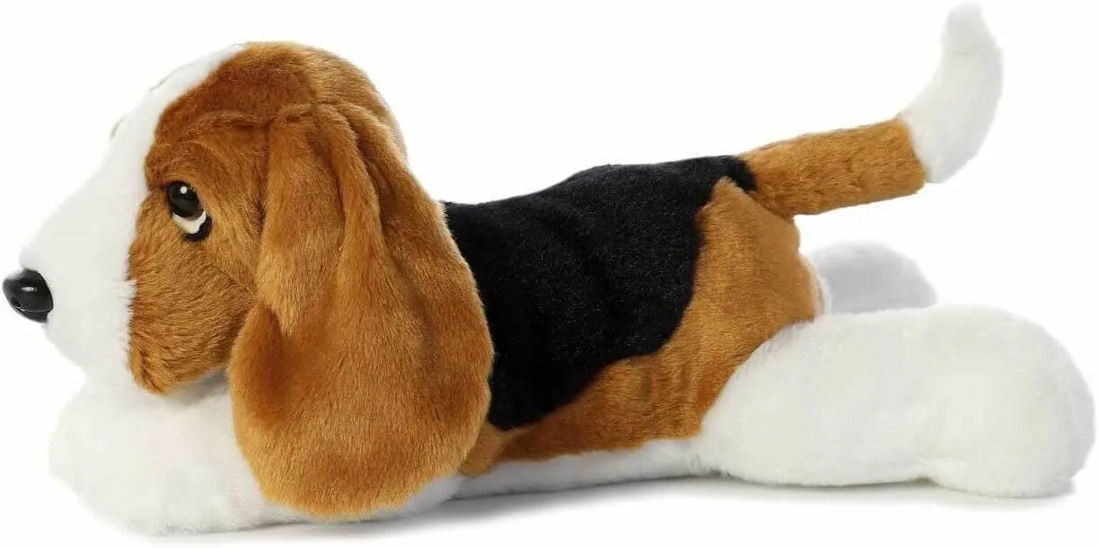 AURORA 31567  Flopsies Basset Hound, 12In, Soft Toy, Multi-Coloured