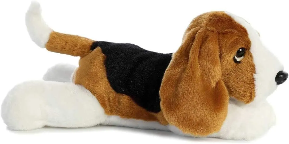 AURORA 31567  Flopsies Basset Hound, 12In, Soft Toy, Multi-Coloured