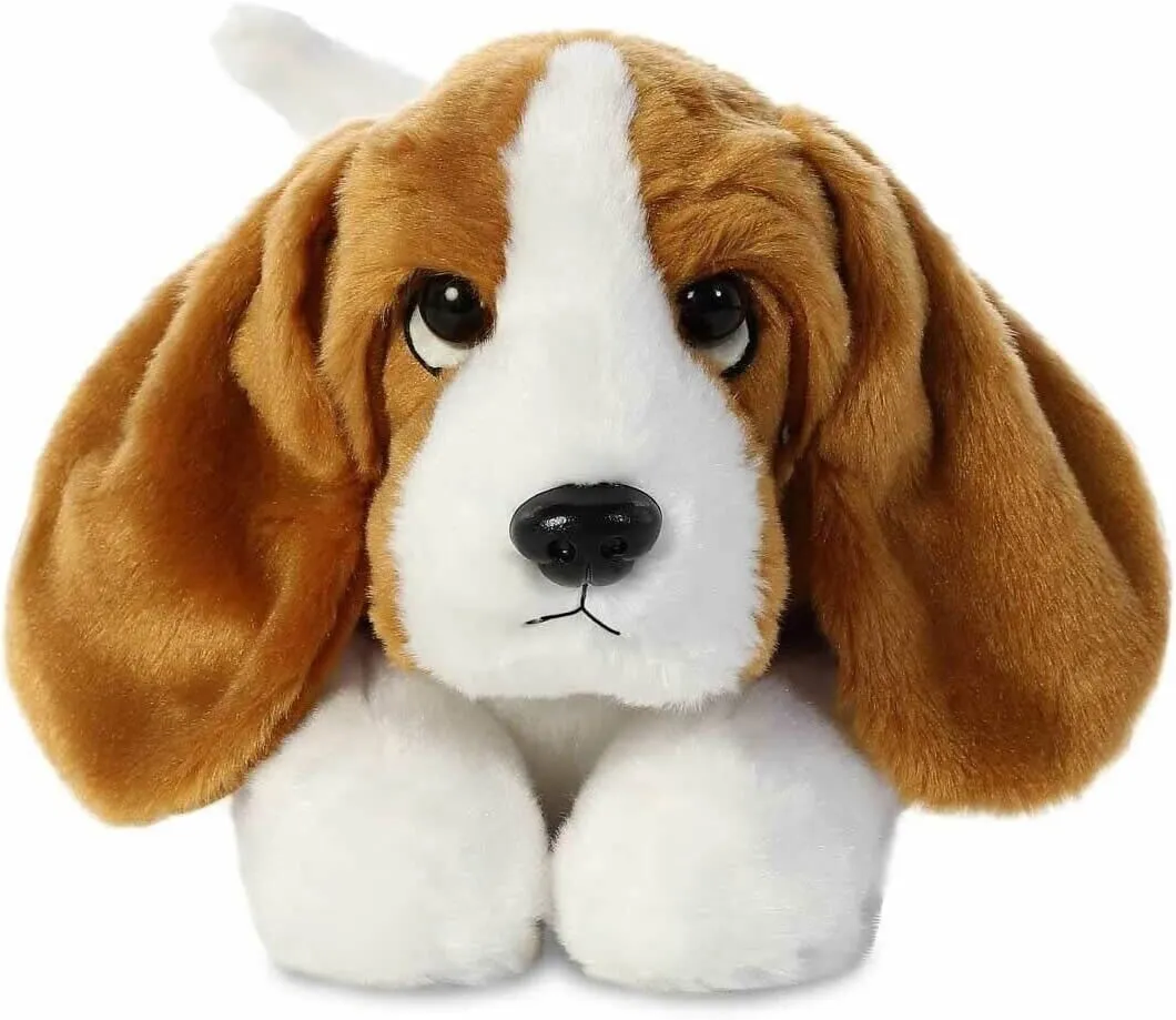 AURORA 31567  Flopsies Basset Hound, 12In, Soft Toy, Multi-Coloured