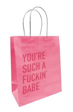 babe | sweary gift bag