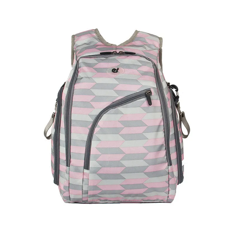 Backpack Style Diaper Bag With Changing Pad