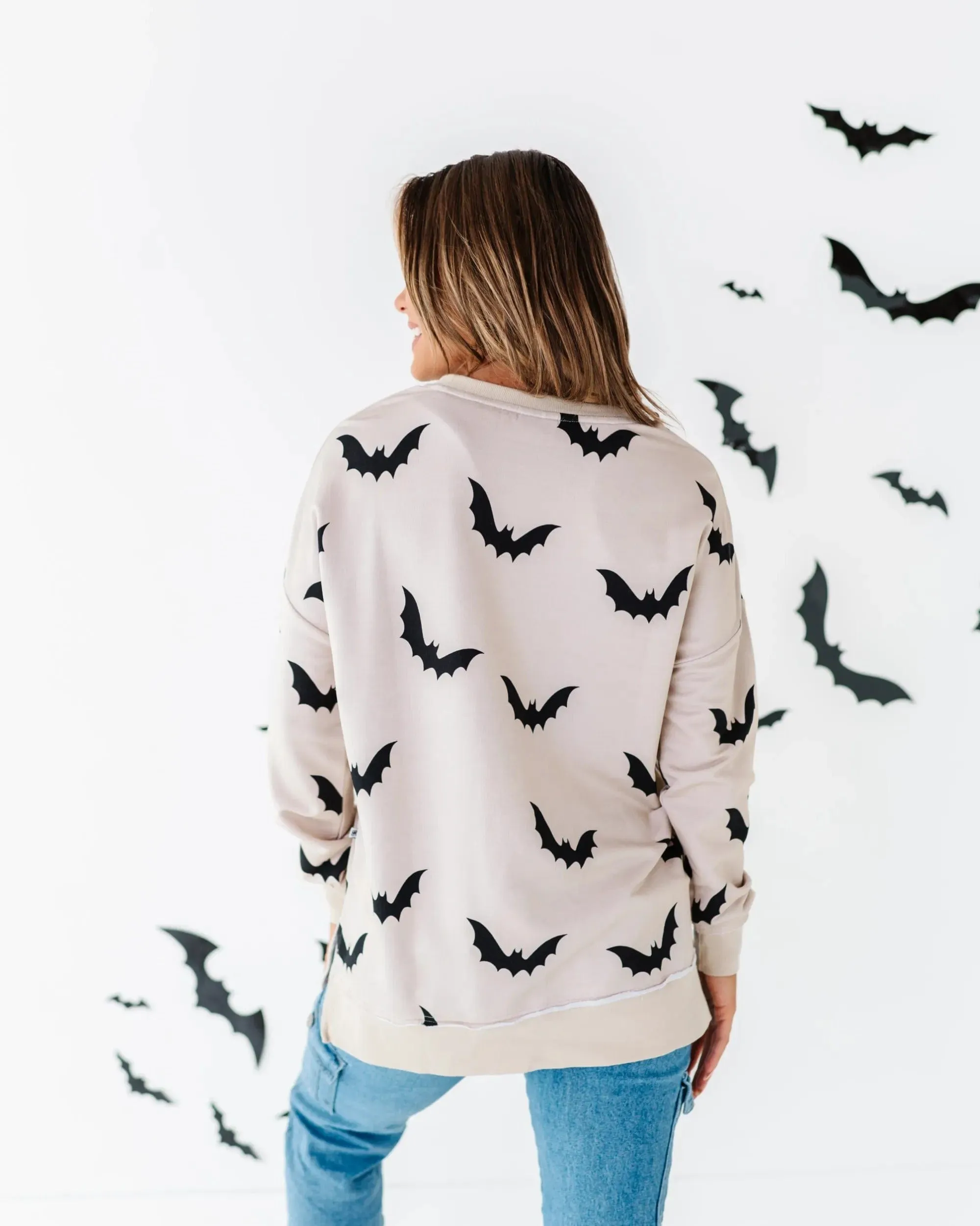 Bats How I Roll Women's Crew Neck Sweatshirt