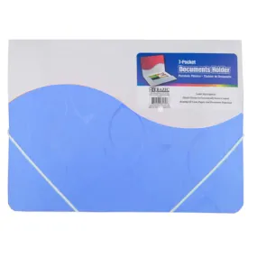 Bazic Document Holder Letter Size with Elastic Band