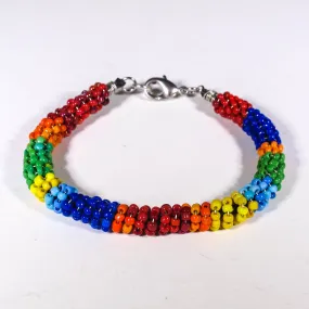 Bead-Wrapped Boho Bracelet