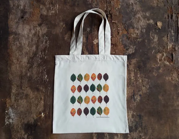 Beech Leaves Autumn tote bag