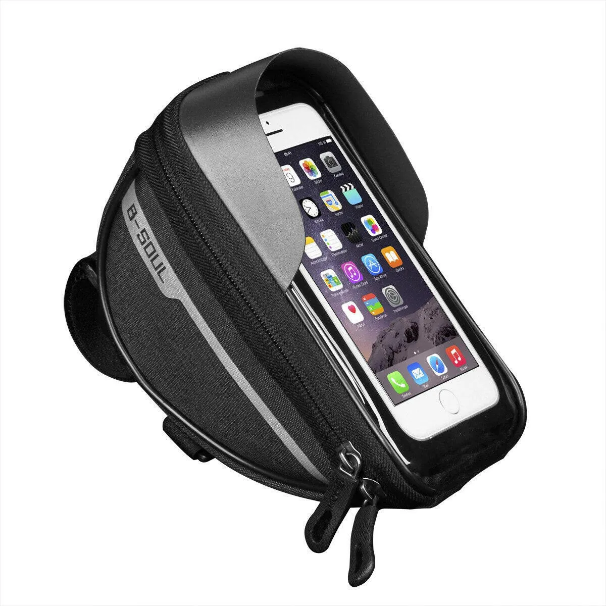 Bicycle Bag 1L Frame Front Top Tube Bike Bag Handlebar Mtb Touch Screen Cycling Bag Phone Holder Bicycle Accessories