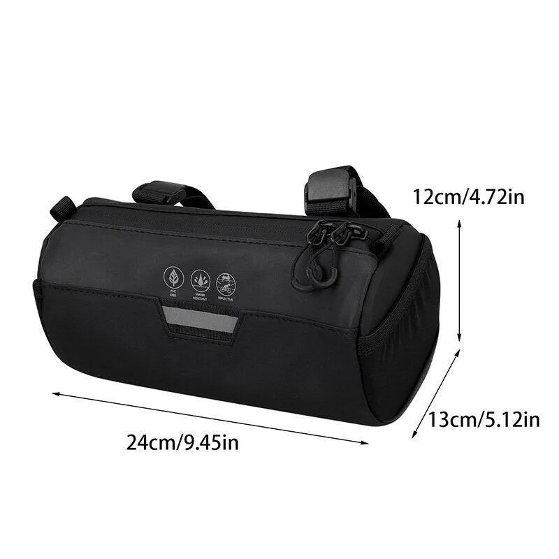 Bicycle Bag Handlebar Bag Big Capacity Front Tube Cycling Bag Multifunctional Riding Tool Pack Basket Accessories