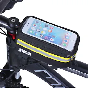 Bicycle Phone Bag Waterproof Reflective Cycling Bag Rainproof Front Touch Screen Road MTB Mountain Bike Phone Bags Accessories