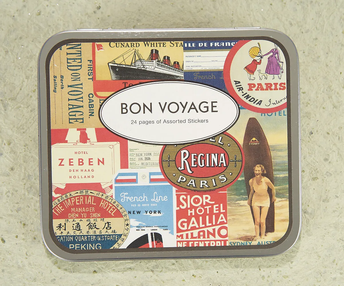 Bon Voyage Stickers