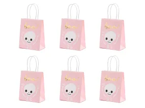 Boo Halloween Gift Bag Pink