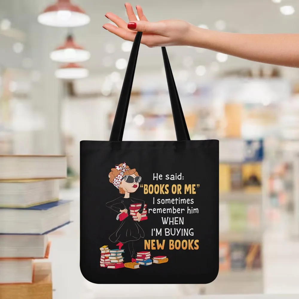 Books Or Me Book Lovers Gift TBF444