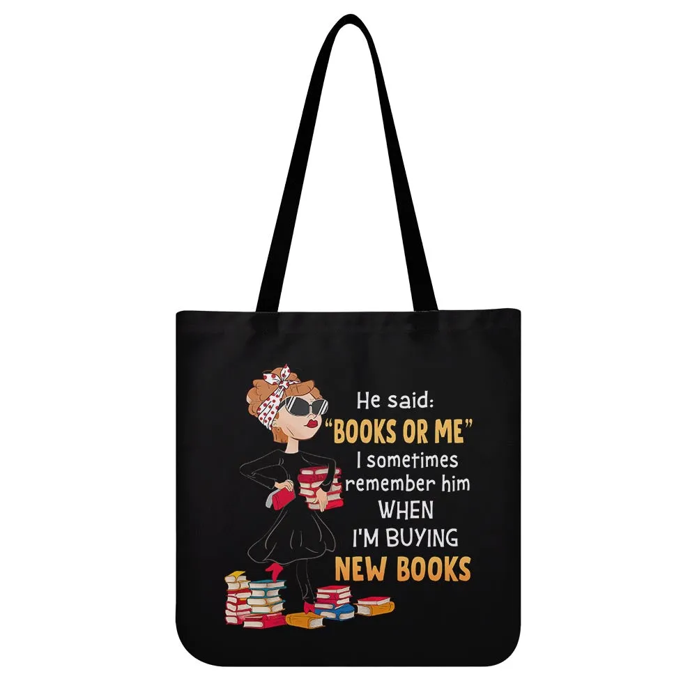 Books Or Me Book Lovers Gift TBF444