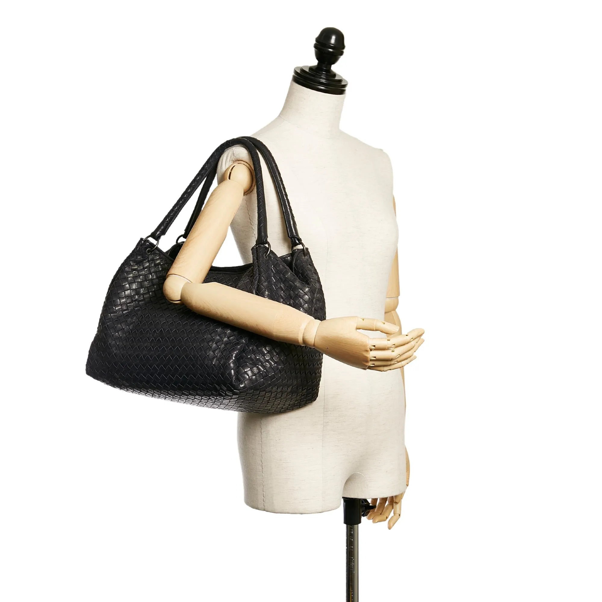 Bottega Veneta Intrecciato Nappa Parachute Tote Bag (SHG-28165)