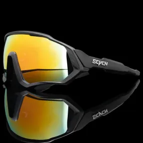 Brand Cycling Sports Sunglasses Lens Anti-glare Glasses UV Protection Windproof Outdoor Goggles Sports Eyewear For Men Women