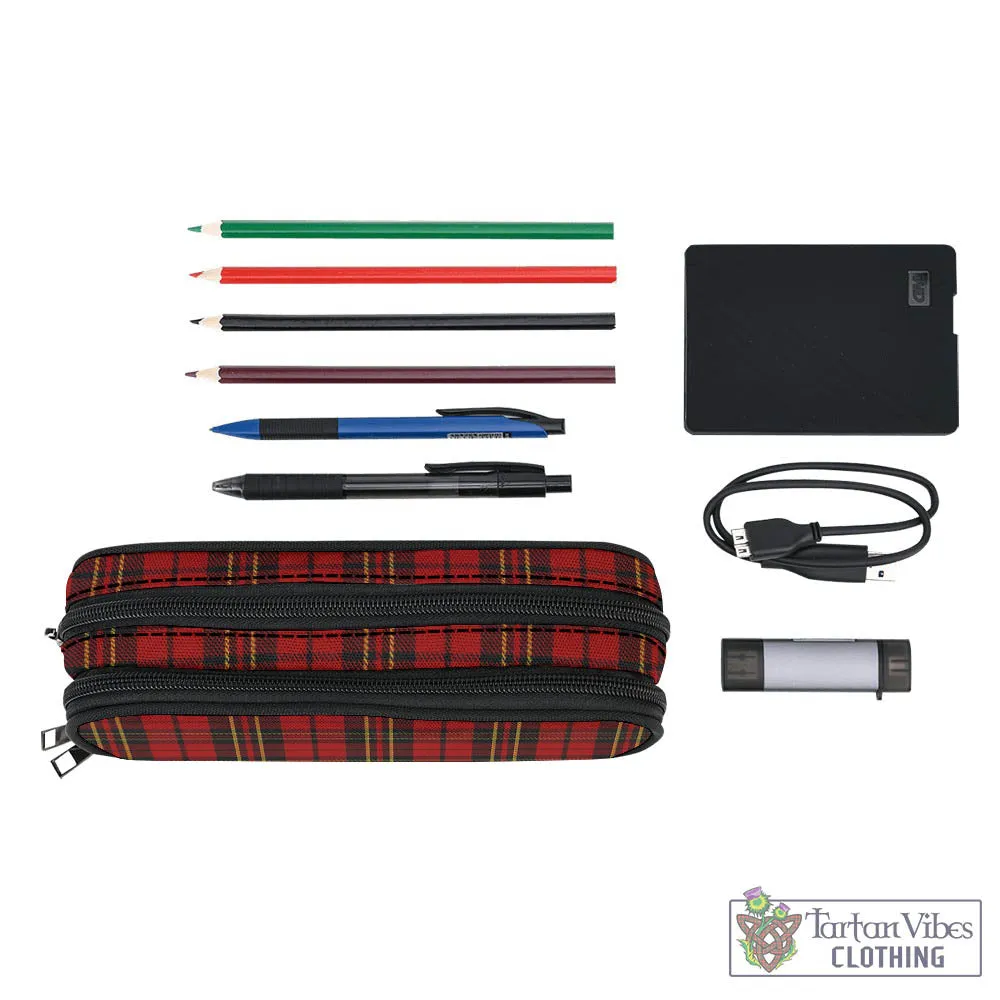 Brodie Tartan Pen and Pencil Case