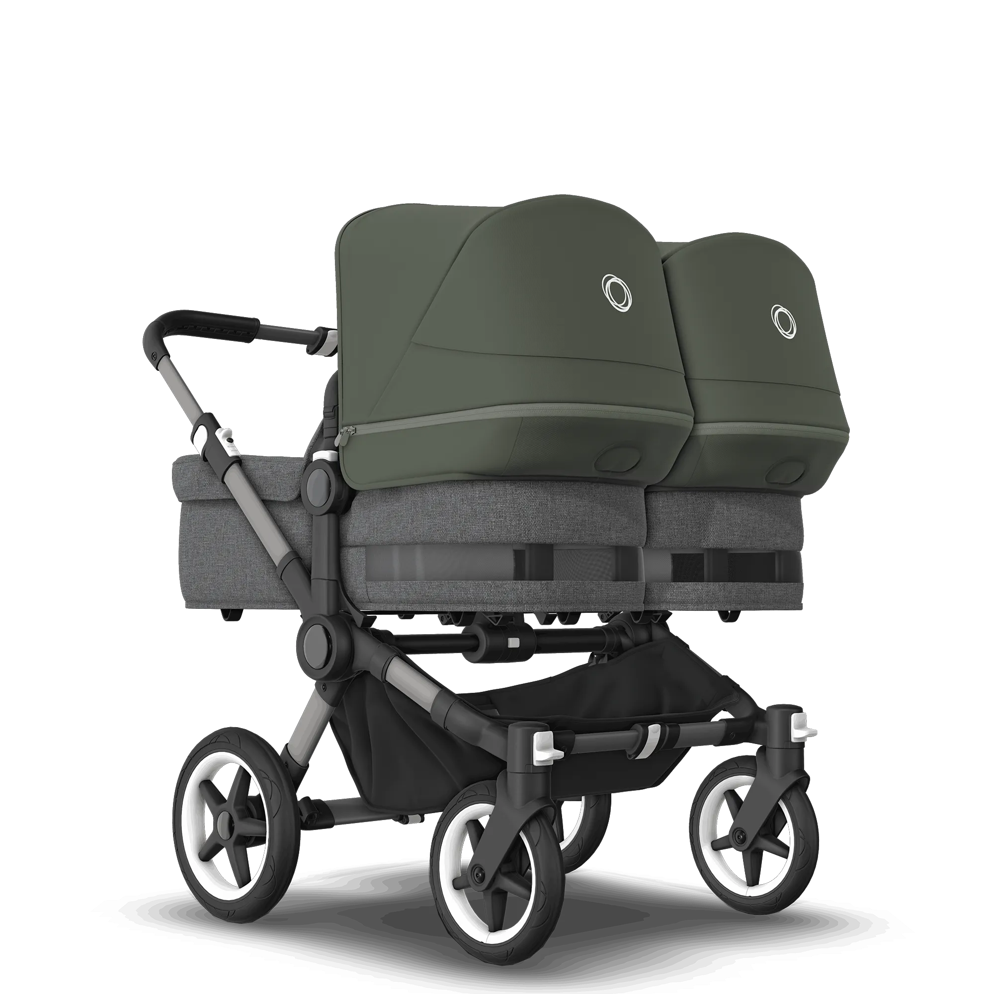 Bugaboo Donkey 5 Twin Complete (2 Bassinets and 2 Seat Stroller)