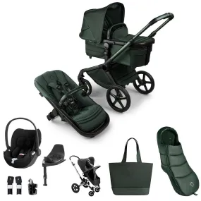 Bugaboo Fox 5 Ultimate Noir Limited Edition   Cloud T Travel System