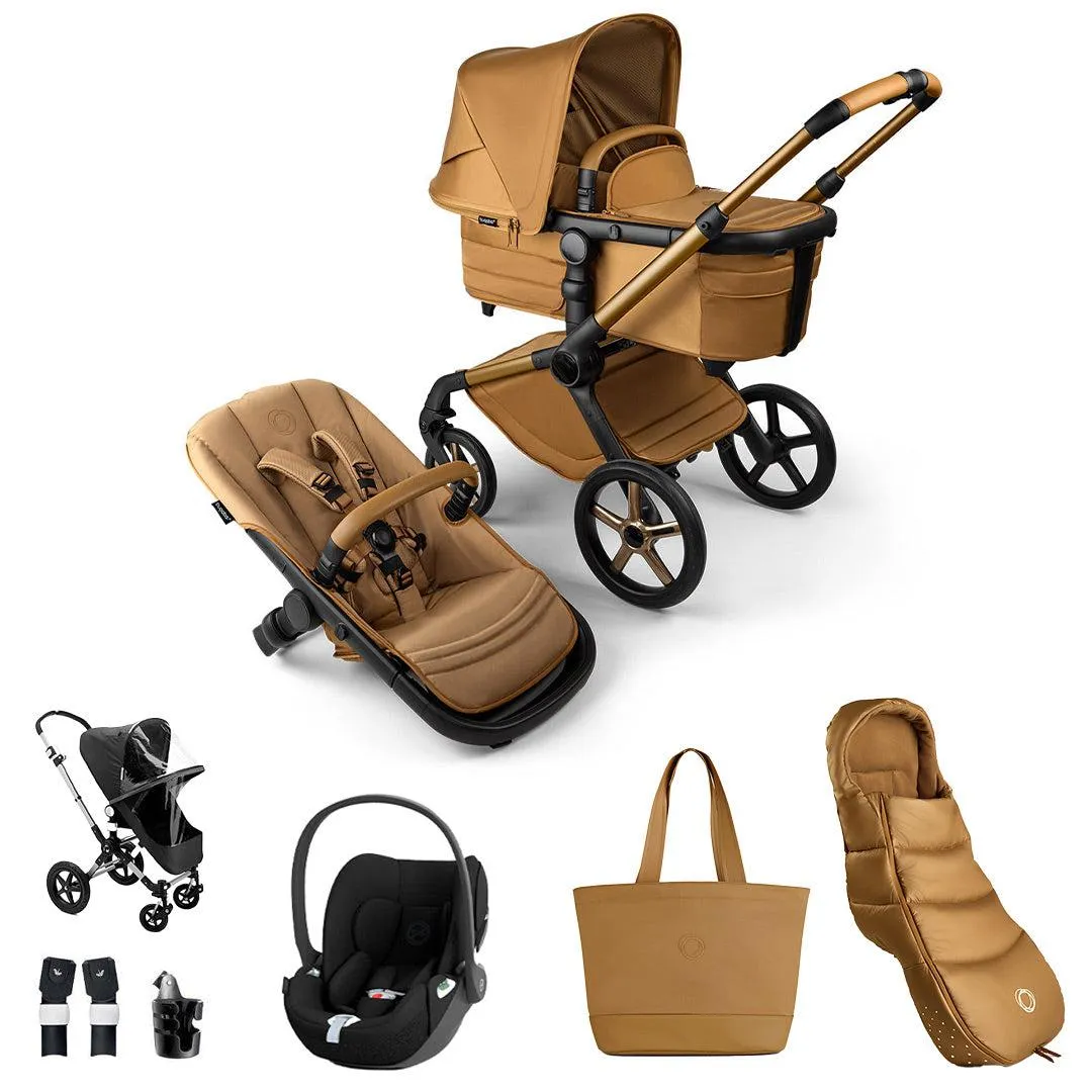 Bugaboo Fox 5 Ultimate Noir Limited Edition   Cloud T Travel System