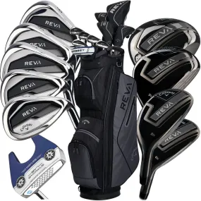 Callaway REVA 11-Piece Package Set - Black - Ladies/Youth