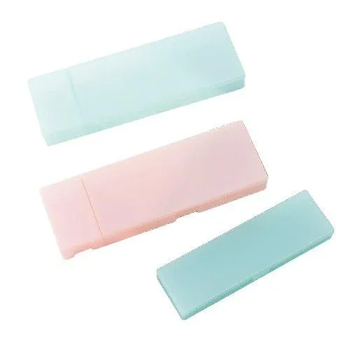 Candy Color Frosted Translucent Thick PP Pencil Case NP-H7TAY-101