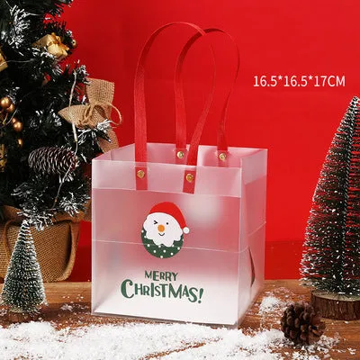 Christmas fruit transparent packing box