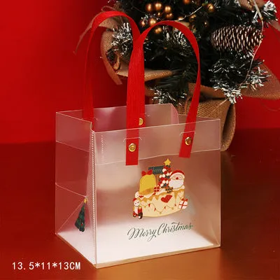 Christmas fruit transparent packing box