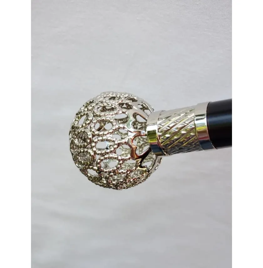 CHROME CAGE  FORMAL CANE