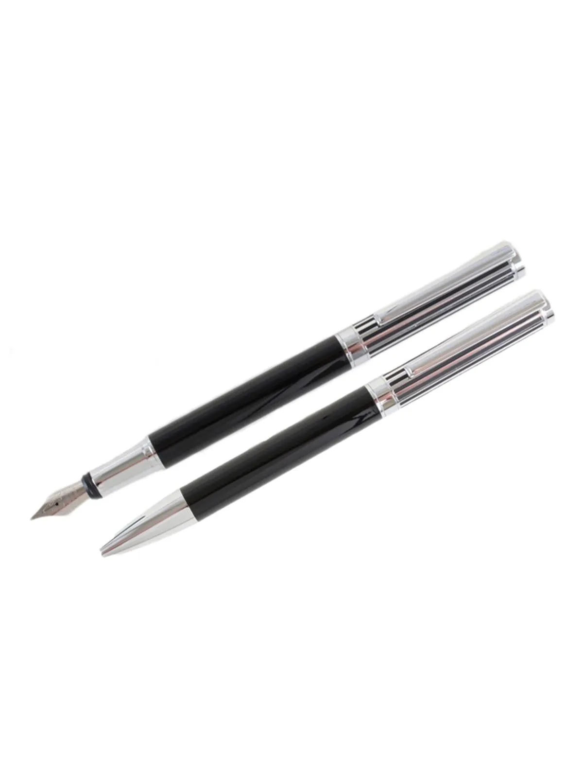 Classic Black Fountain Pen & Ball Point Pen Gift Set