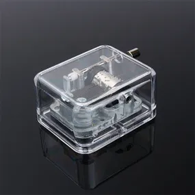 Clear Vintage Music Box