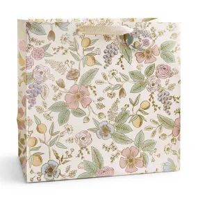 Colette Cream Floral Gift Bag by Rifle Paper Co