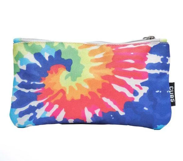 CUBS CLASSIC TIE DYE BIG AND BASIC PENCIL CASE