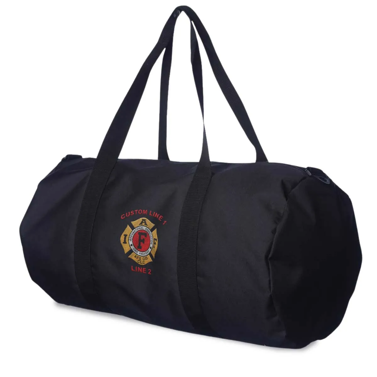 Customized 29L Large Duffel Bag with IAFF Embroidery