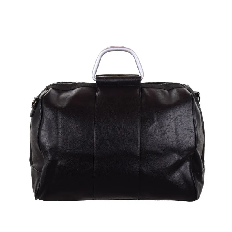 CUTTER & BUCK PU Duffle Bag (Black)