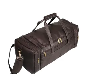 David King Leather 20" Carry On Duffle