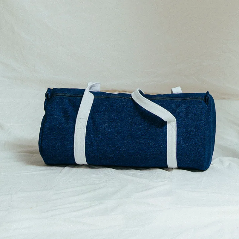 Denim Duffle Bag