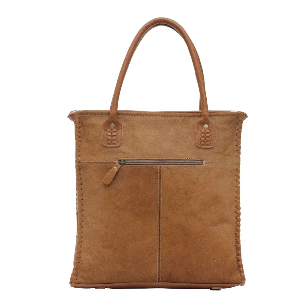 Elisa Leather Tote Bag-Aztec Leather Bag