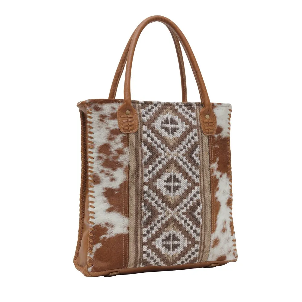 Elisa Leather Tote Bag-Aztec Leather Bag