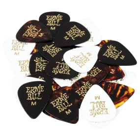 Ernie Ball Medium Assorted Cellulose Picks, Bag Of 144