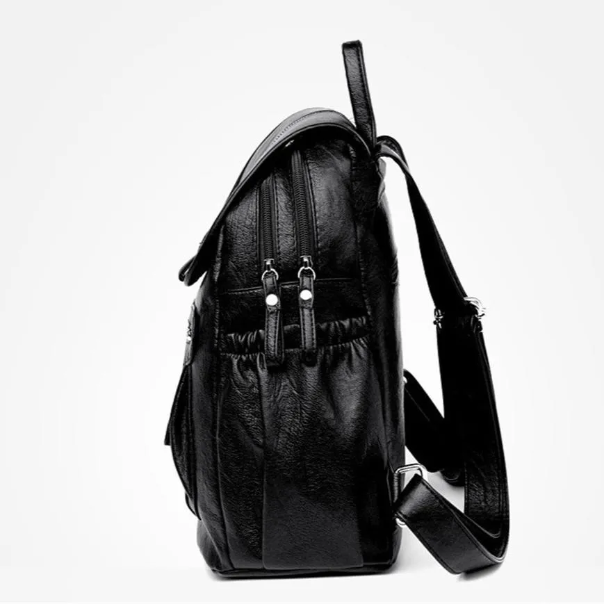 Gale™ | Leather Lightweight Backpack