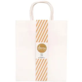 Gift Bag Large 4pk White